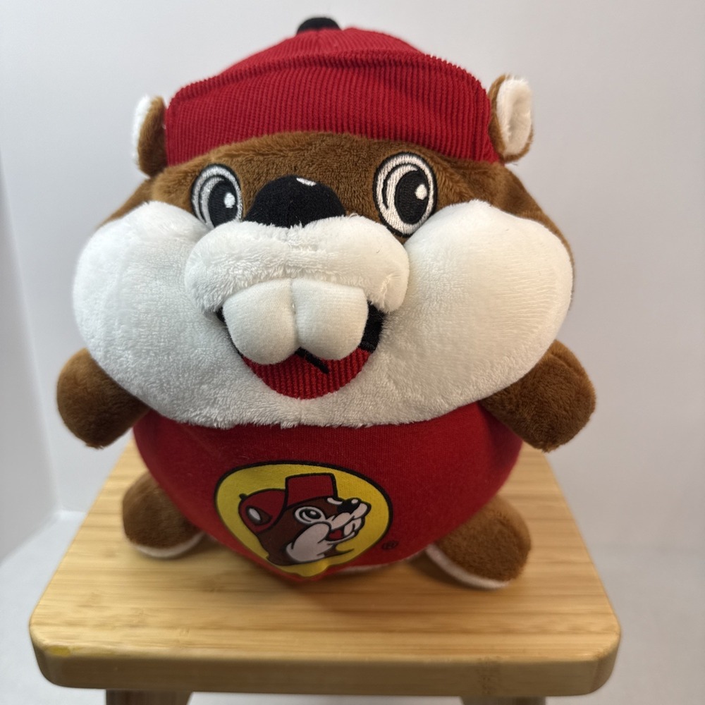 Buc-ee's 7" Bucee The Beaver Ball Round Plush Stuffed Animal Toy